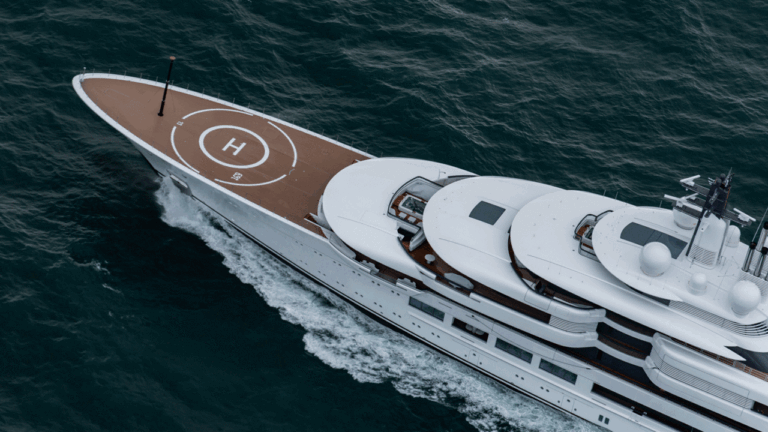 Lürssen tests new 140m superyacht “Scheherazade”