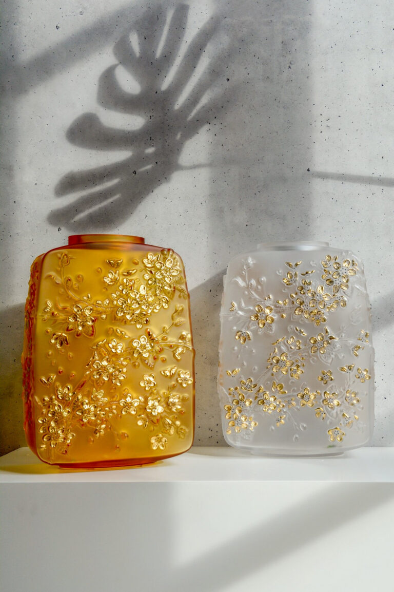 Pha lê đơm thành hoa cỏ cùng bộ sưu tập Lalique “Botanica”