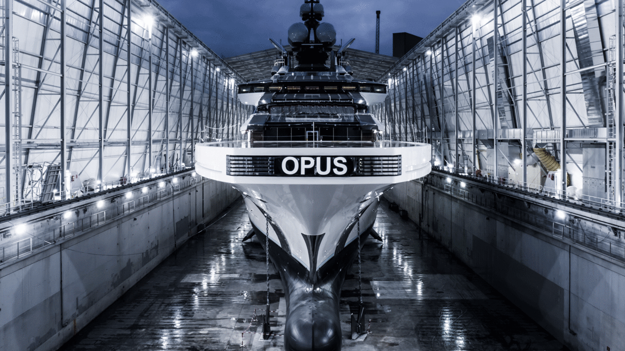 Lürssen hạ thuỷ chính thức siêu du thuyền 142m – Project "OPUS"