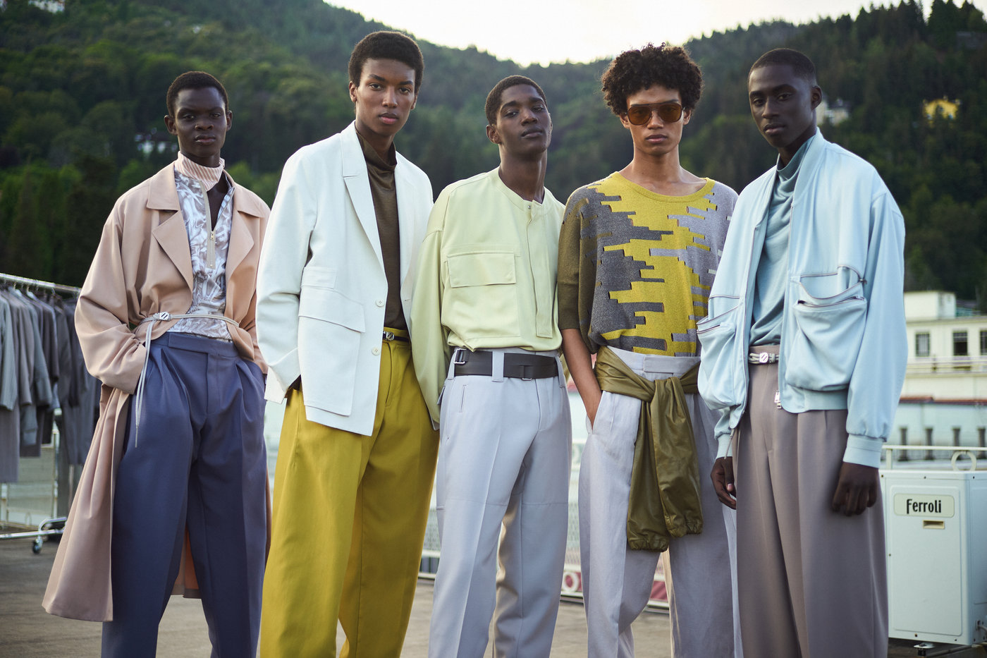 E. Zegna Xuân Hè 2021: Khi thiên nhiên-máy móc-con người hòa quyện