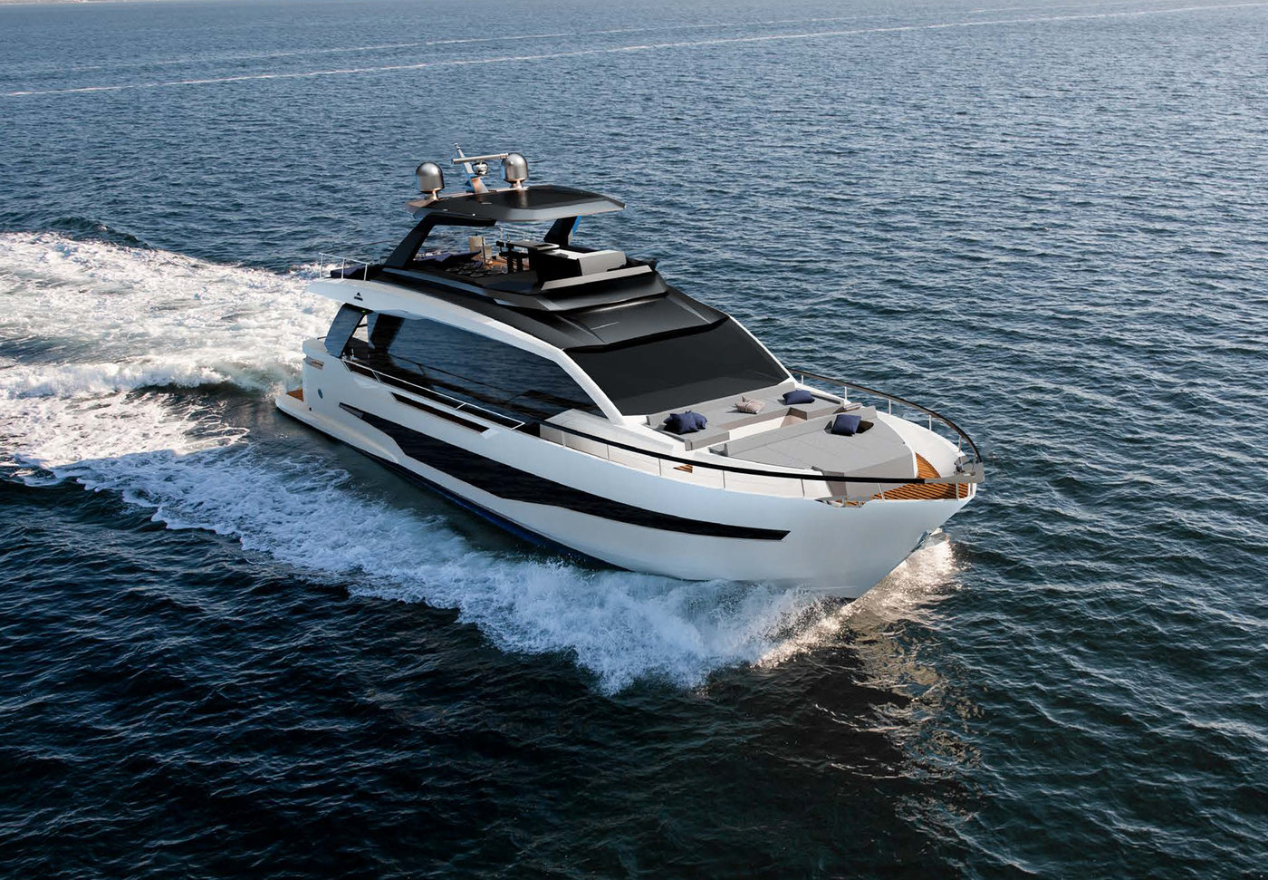Du thuyền lớn nhất  dòng Flybridge của Astondoa