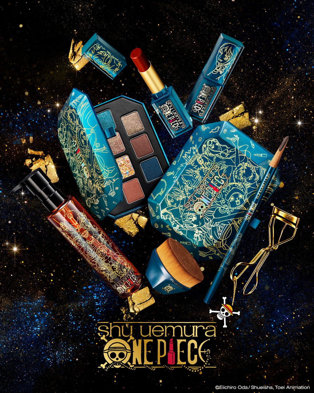 Shu uemura phiên bản  One Piece – "kho báu makeup"