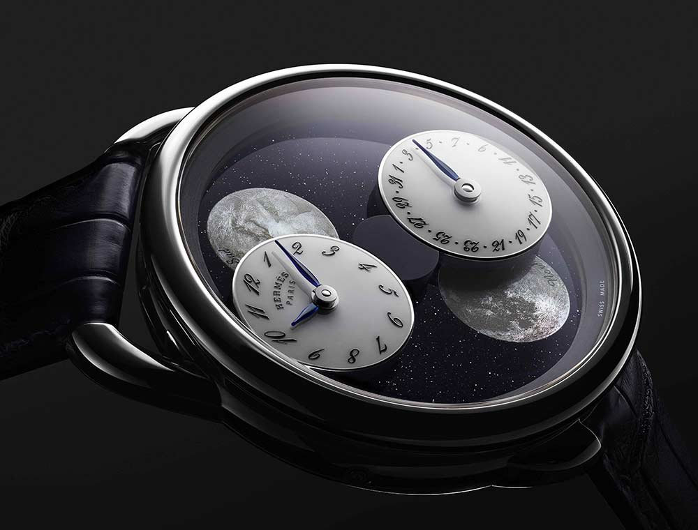 Mẫu đồng hồ Hermes được làm từ mảnh vỡ thiên thạch