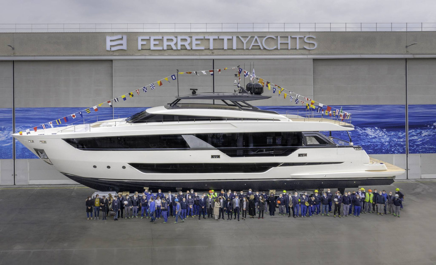 Ferretti Yachts chính thức trình làng mẫu du thuyền đầu bảng mới