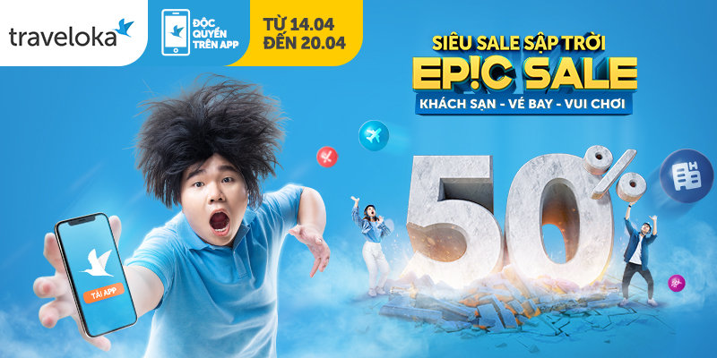 Traveloka EPIC Sale: chiến dịch vực dậy nền kinh tế và du lịch Việt Nam