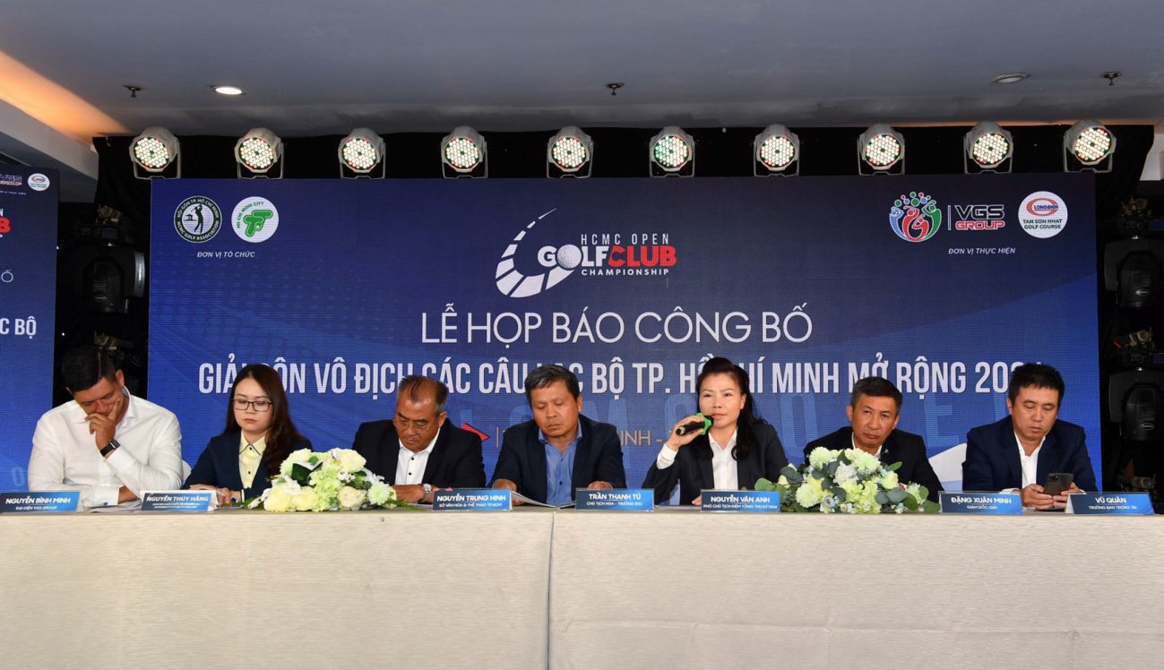Ra mắt Giải golf vô địch các Câu lạc bộ Tp.HCM mở rộng 2021