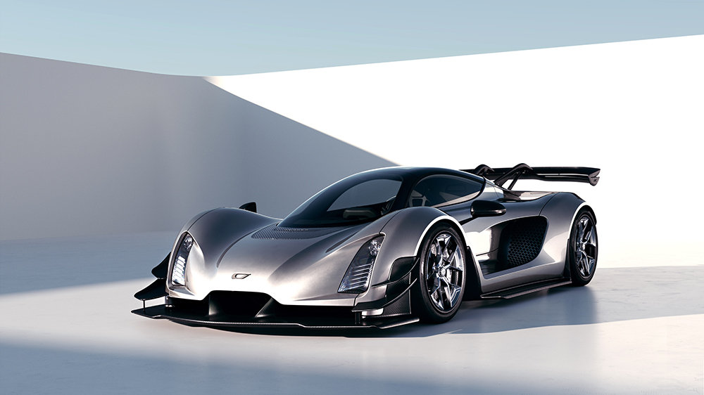 Hypercar Czinger 21C ứng dụng công nghệ in 3D với thiết kế vị lai