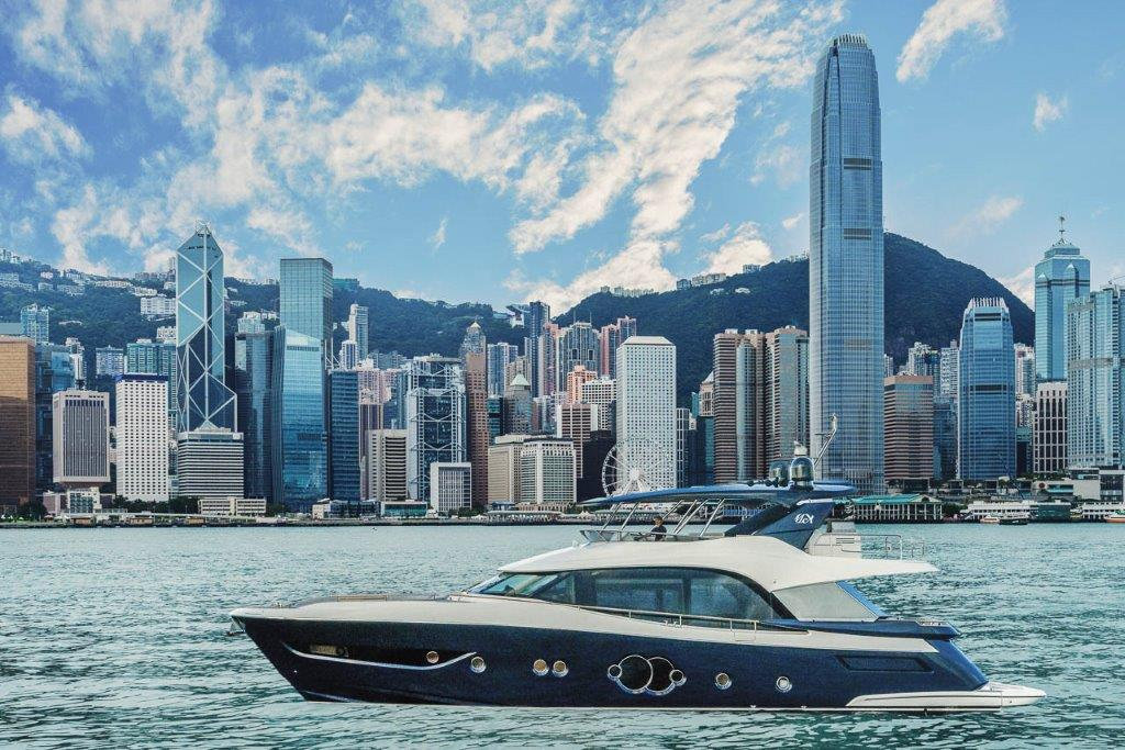 Du thuyền MCY 76 đầu tiên của Asia Yachting đã cập bến Hồng Kông