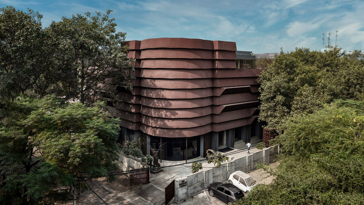 Architecture Discipline “bọc giáp” văn phòng kiến trúc tại New Delhi