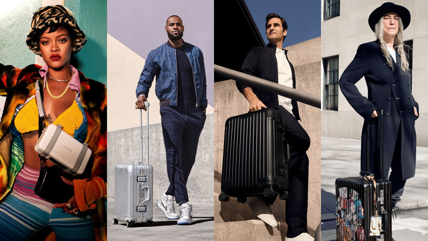 Rihanna, LeBron James, Roger Federer, Patti Smith đồng hành cùng BST RIMOWA mới