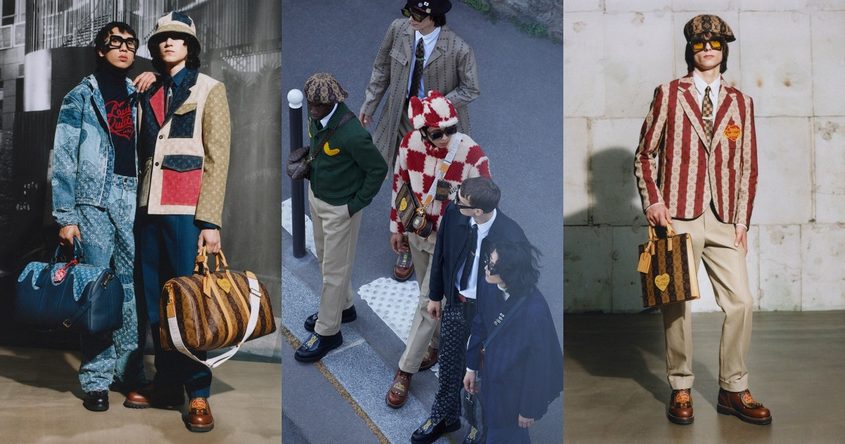 Virgil Abloh cùng NIGO “hợp lực” trong BST LV² với dấu ấn phương Tây và Nhật 50s-60s