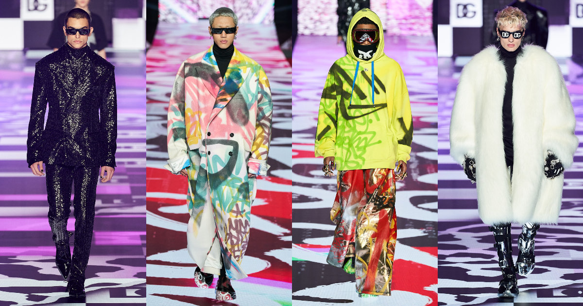 BST Dolce & Gabbana Thu Đông Nam 2022: Những gã trai ngạo nghễ bứt phá quy tắc