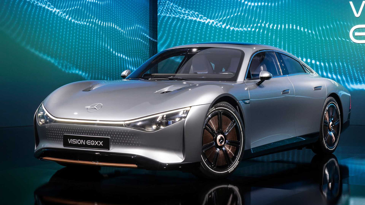 Thiết kế Mercedes-Benz Vision EQXX vừa ra mắt sau nhiều lần "nhá hàng"