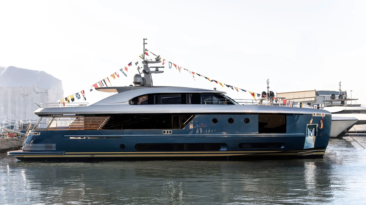 Azimut ra mắt chiếc du thuyền flagship Magellano 30 Metri đầu tiên