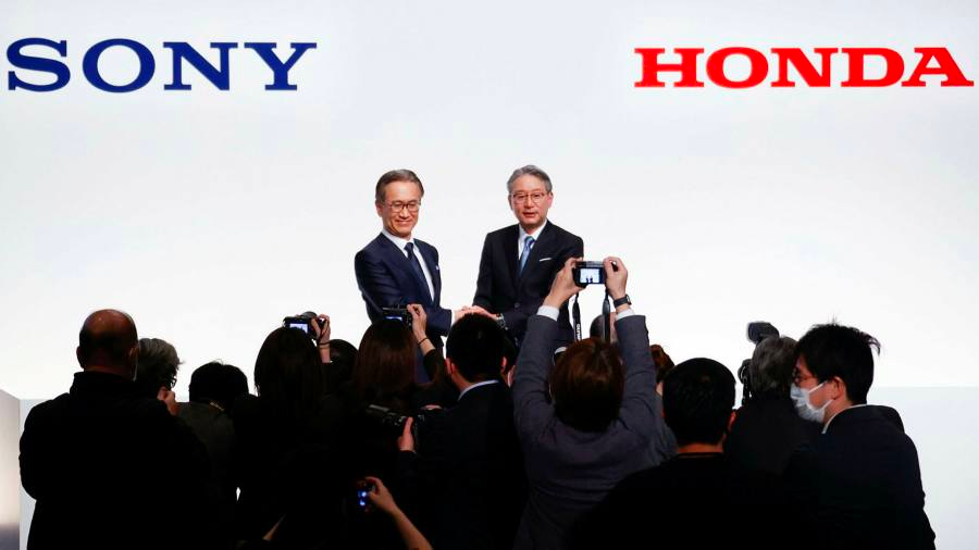 Sony và Honda thành lập liên doanh sản xuất và kinh doanh xe điện