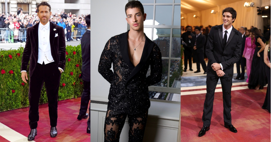 Dàn sao nam thắp sáng thảm đỏ Met Gala 2022 với tinh thần thời trang “Gilded Glamour”
