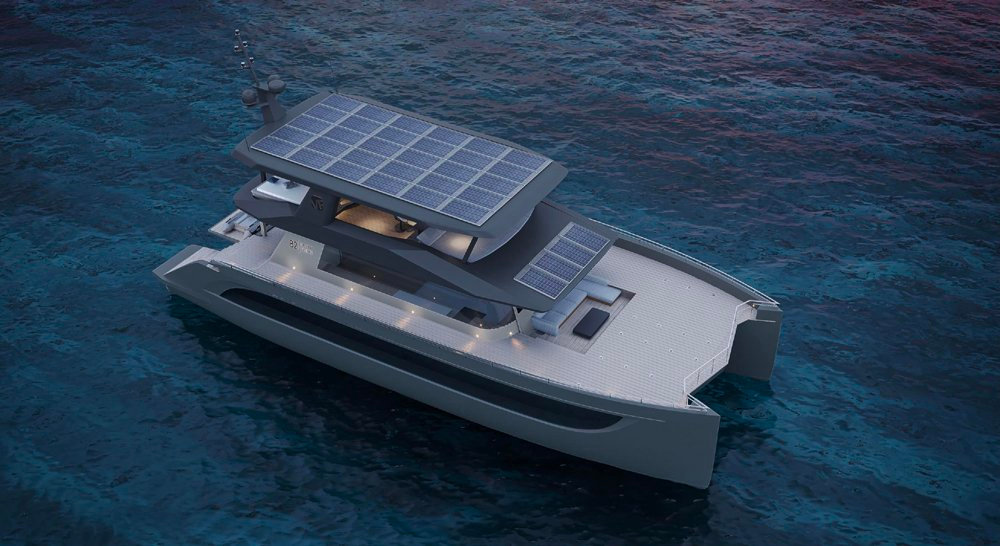 Silent-Yachts ra mắt dòng du thuyền catamaran lai hợp Silent VisionF 82