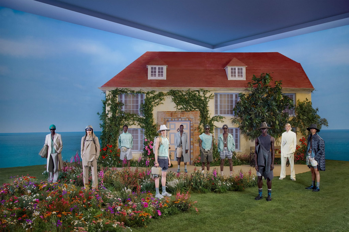 NTK Kim Jones thỏa lòng tín đồ đam mê nghệ thuật với Dior Men Xuân Hè 2023