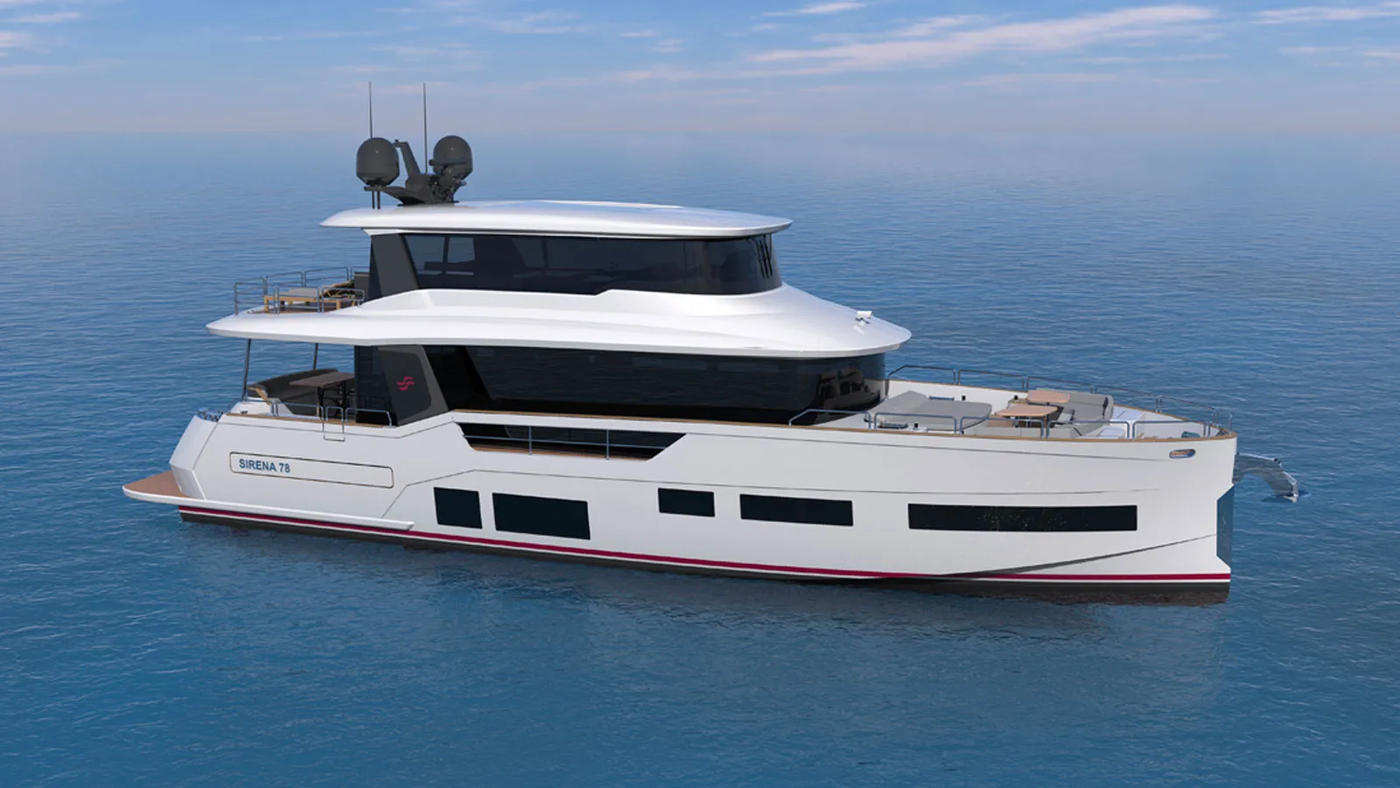 Sirena hé lộ mẫu du thuyền Sirena 78 mới sẽ ra mắt tại Triển lãm Cannes 2022