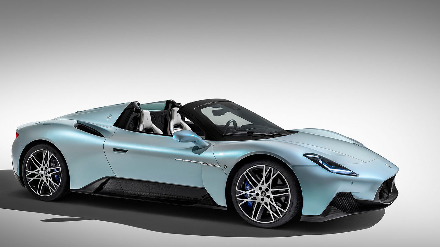 Maserati chính thức ra mắt phiên bản mui trần của dòng xe MC20 mang tên Cielo