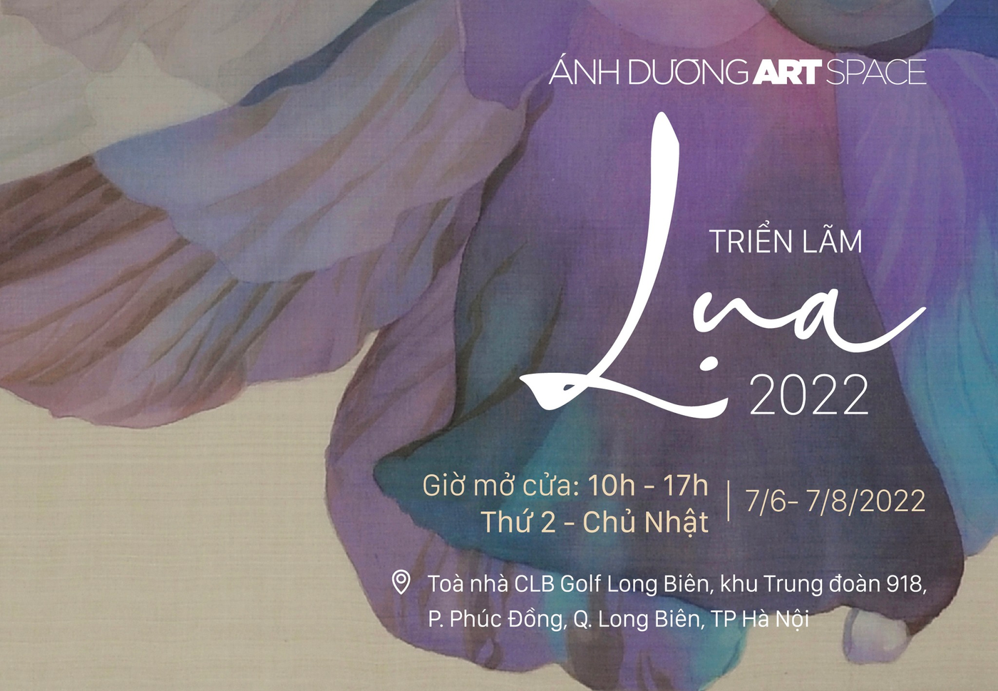 "LỤA 2022” với 5 gương mặt nghệ sĩ đương đại và những ngôn ngữ nghệ thuật mới