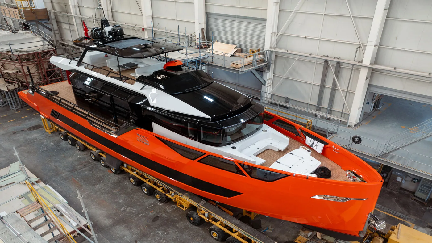 Sarp Yachts hạ thủy du thuyền XSR đầu tiên dài 26m tại Antalya – Thổ Nhĩ Kỳ