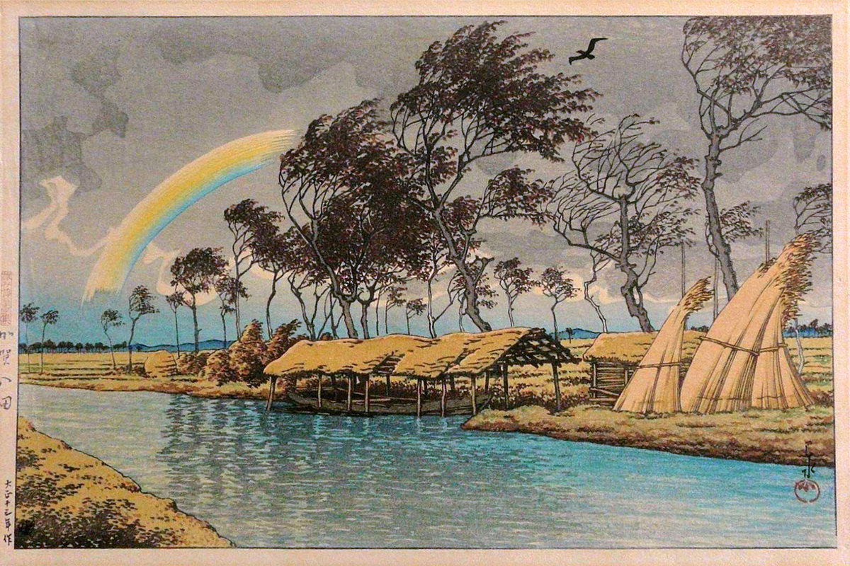 Thiên nhiên trong tranh khắc gỗ của Hasui Kawase chữa lành các vết thương