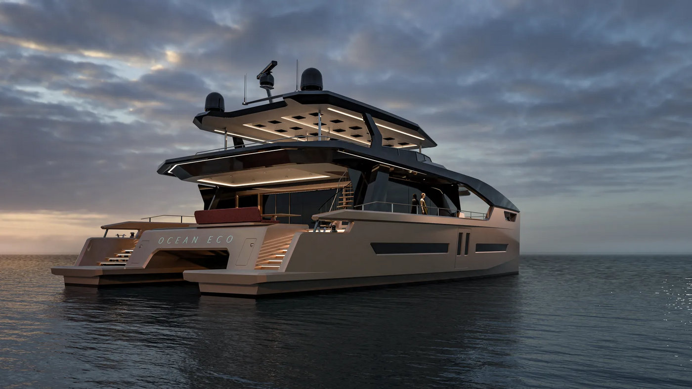Ocean 90 Eco – Mẫu catamaran mở ra xu thế mới cho ngành du thuyền