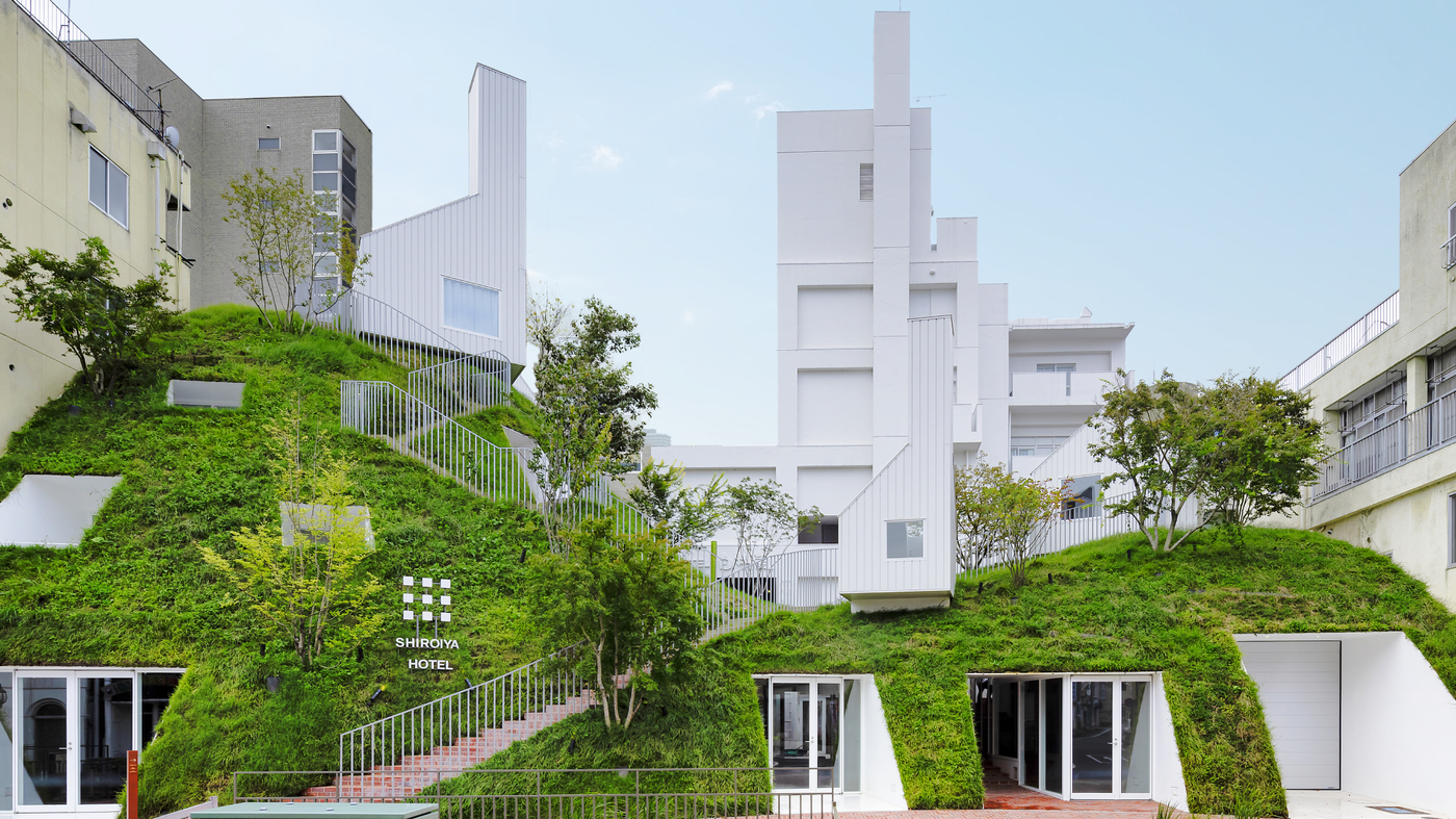 Khách sạn Shiroiya – ngọn đồi xanh thẳm giữa lòng thành phố bê tông mỏi mệt