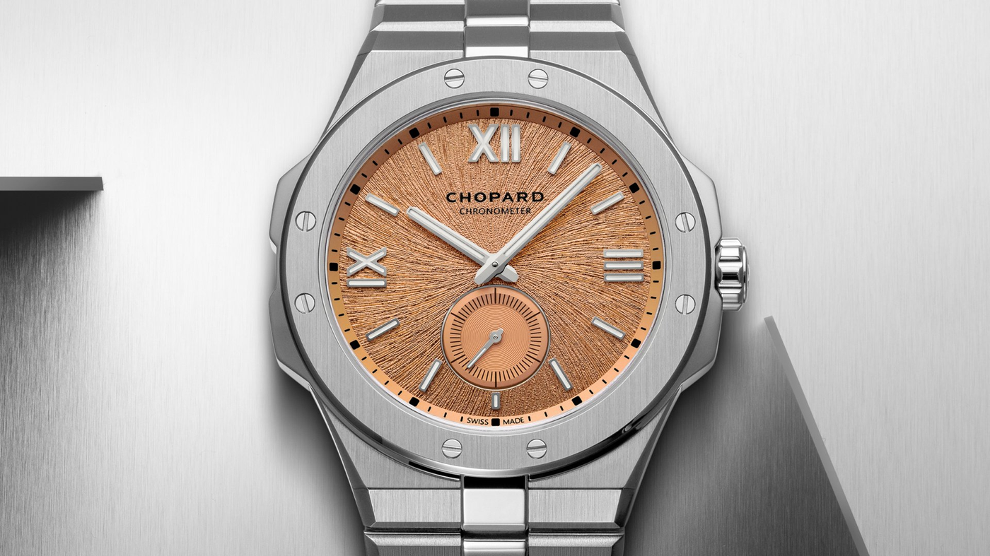Chopard Alpine Eagle 41 XPS siêu mỏng với chất thép tinh xảo và chỉ báo giây nhỏ tinh tế