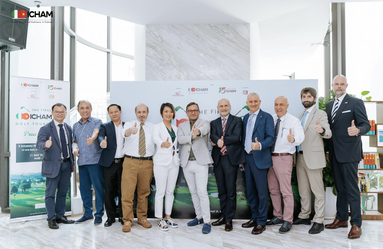 THE FIRST ICHAM CUP – Giải golf kỷ niệm năm 2023 ý nghĩa cho tình hữu nghị Việt – Ý