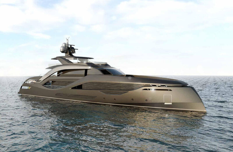 Yacht Moments giới thiệu concept siêu du thuyền với phần boong sau nổi độc đáo