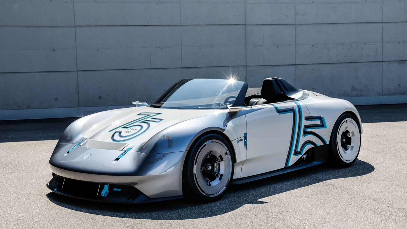 Mui trần tân cổ điển Porsche Vision 357 Speedster đáp ứng hiệu suất thuần điện
