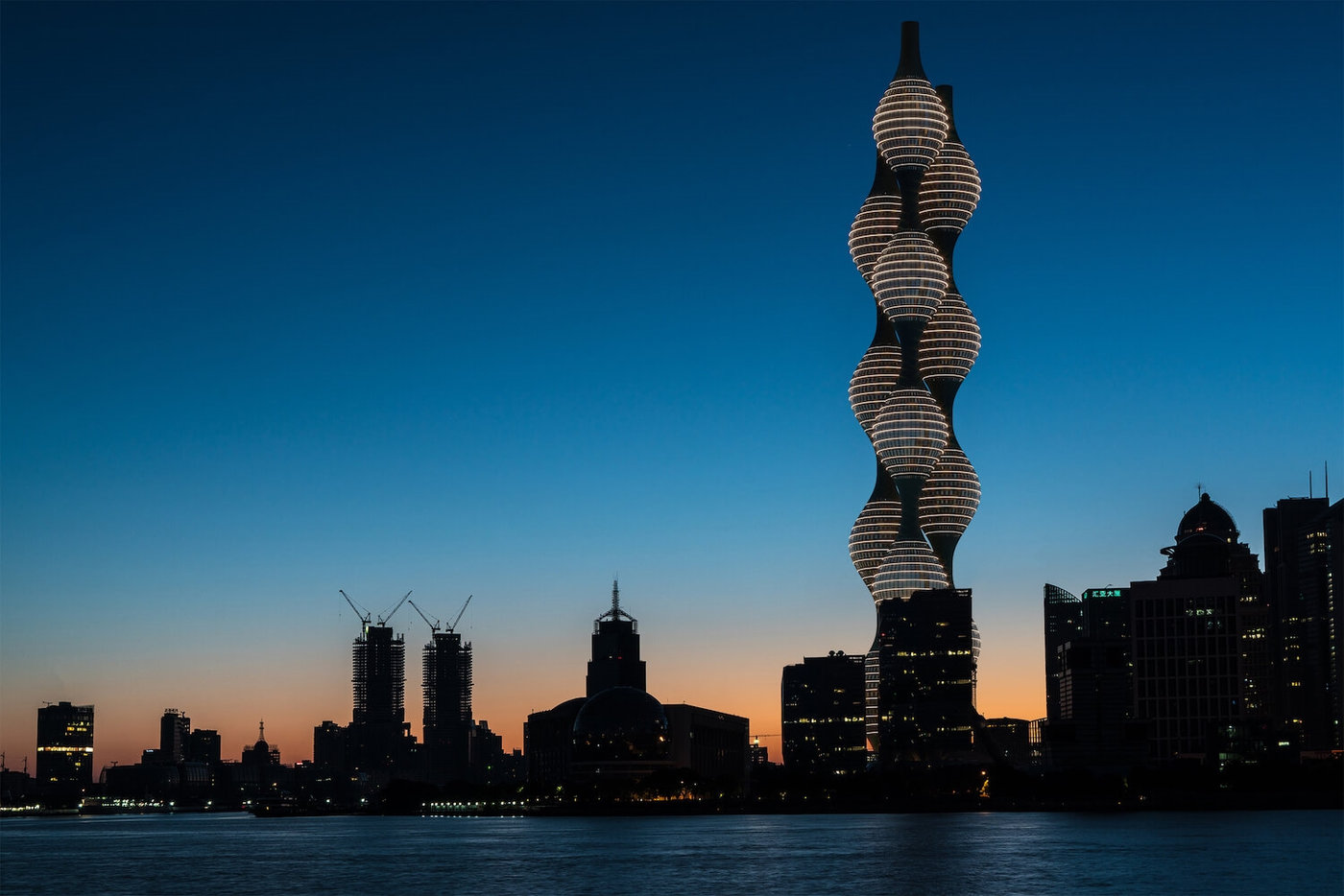 Ternary Tower tại Thượng Hải – dự án kiến trúc chọc trời kỳ thú theo xu hướng vị lai
