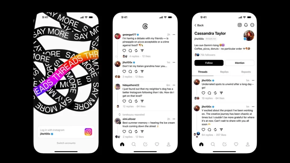 Ứng dụng cạnh tranh trực tiếp với Twitter do Meta phát triển – Threads chính thức ra mắt