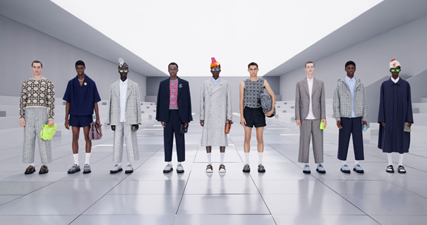 Kim Jones một lần nữa khai thác di sản của Dior thông qua BST Men Xuân Hè 2024