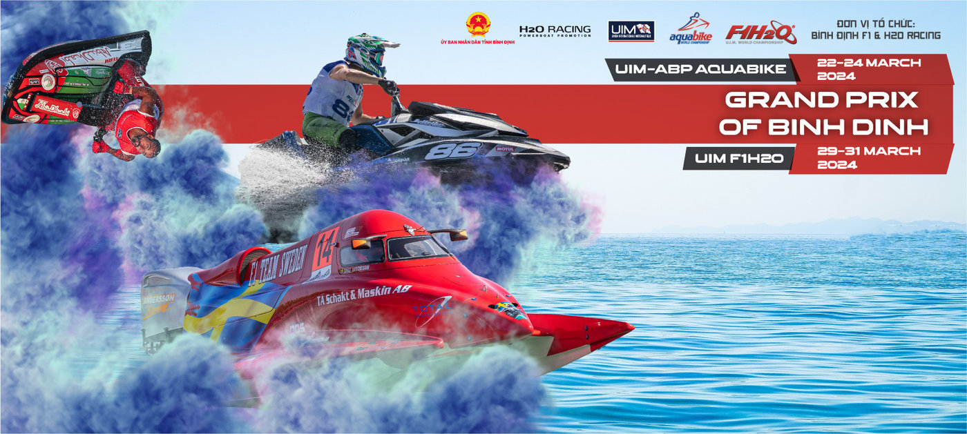 Grand Prix of Binh Dinh 2024 – Giải đua thuyền máy quốc tế đầu tiên có mặt tại Việt Nam