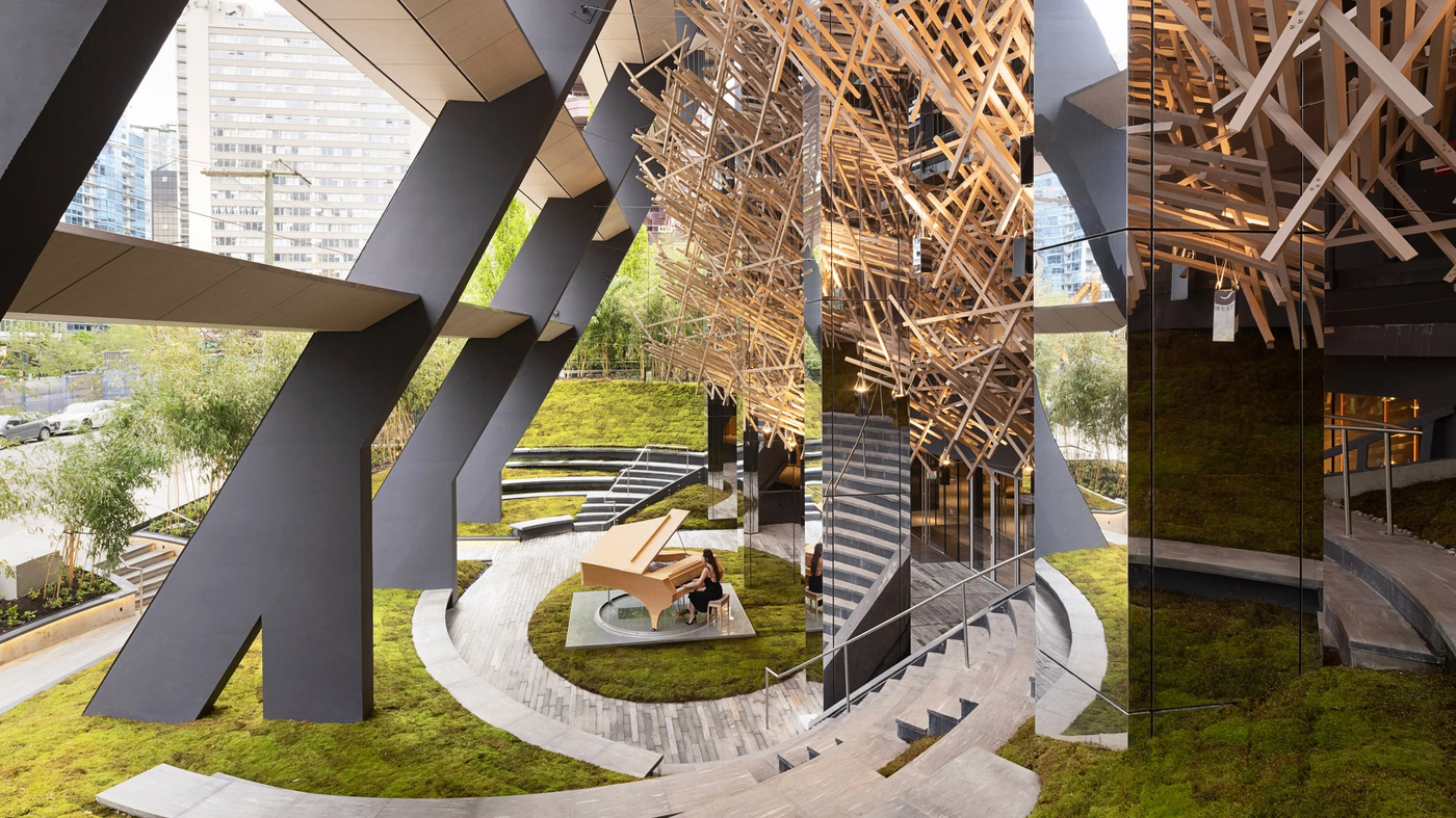 Alberni – Tòa nhà chọc trời đậm chất điêu khắc do huyền thoại Kengo Kuma thiết kế