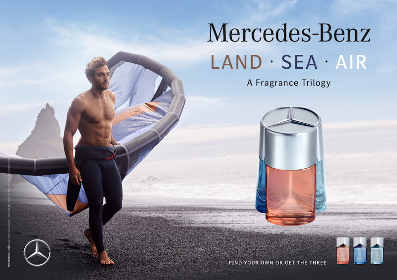 Hành trình khứu giác đa chiều với 3 mùi hương Land, Sea, Air từ Mercedes-Benz Parfums