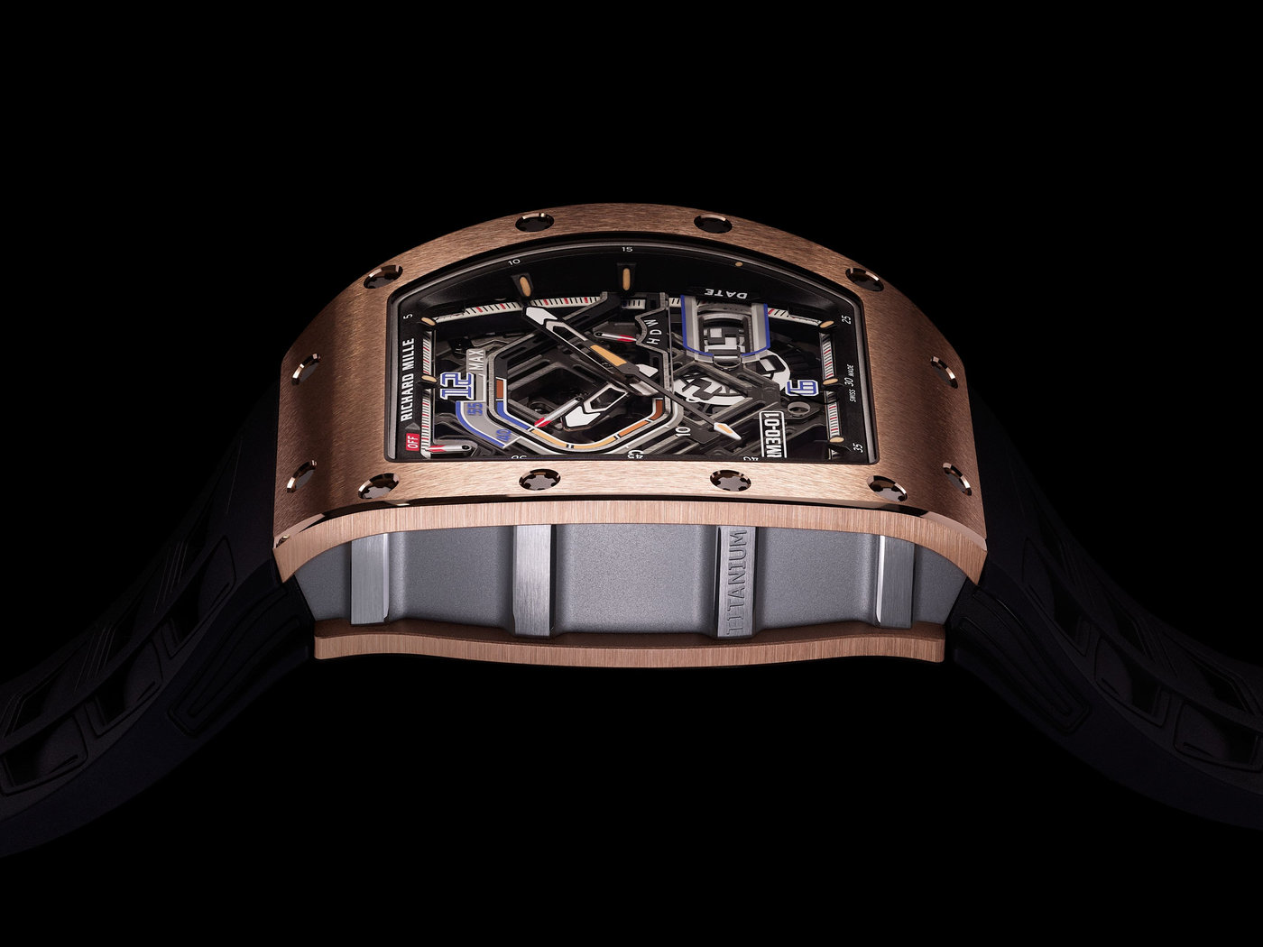 Nhà Richard Mille khoe kỹ thuật cao với RM30-01 Automatic rotor tự động ngắt