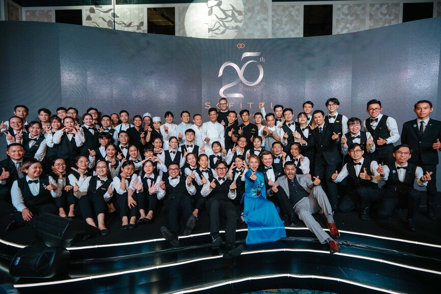 Ấn tượng Gala Dinner hoành tráng kỷ niệm 25 năm thành lập của Sofitel Saigon Plaza