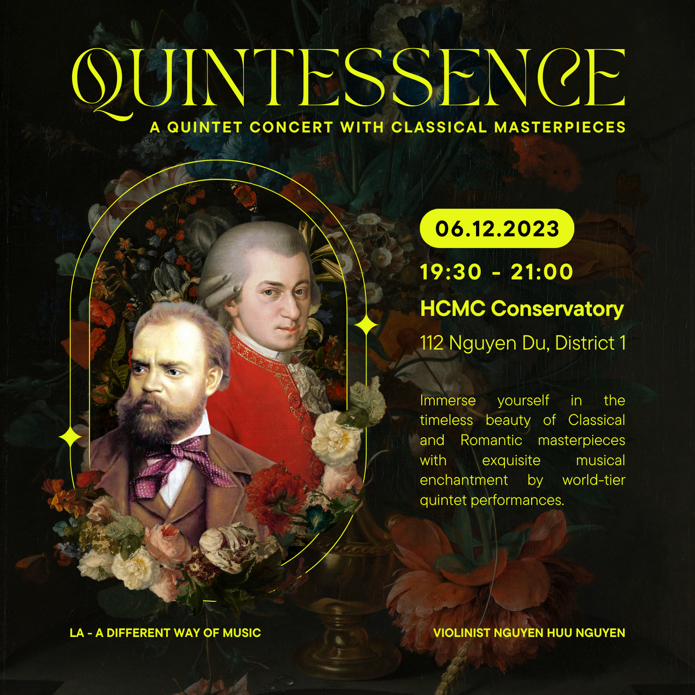 QUINTESSENCE – TINH HOA: Chìm đắm trong vẻ đẹp vĩnh cửu của nhạc cổ điển