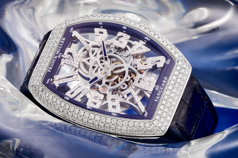 Franck Muller Vanguard Slim Skeleton – bản giao  hưởng của biểu tượng & sự tinh xảo