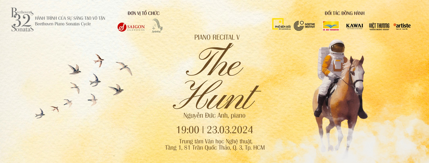 Khám phá hơi thở mới của âm nhạc cổ điển trong concert Piano Recital V – “The Hunt”
