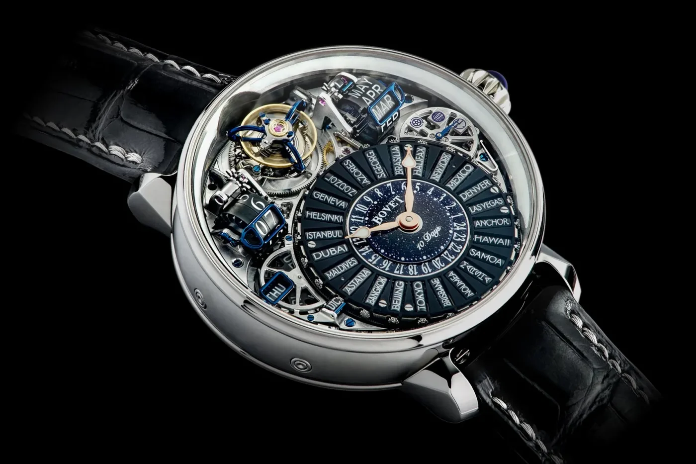 BOVET Récital 28 “Prowess” 1: lời giải cho bài toán hiển thị thời gian từ DST