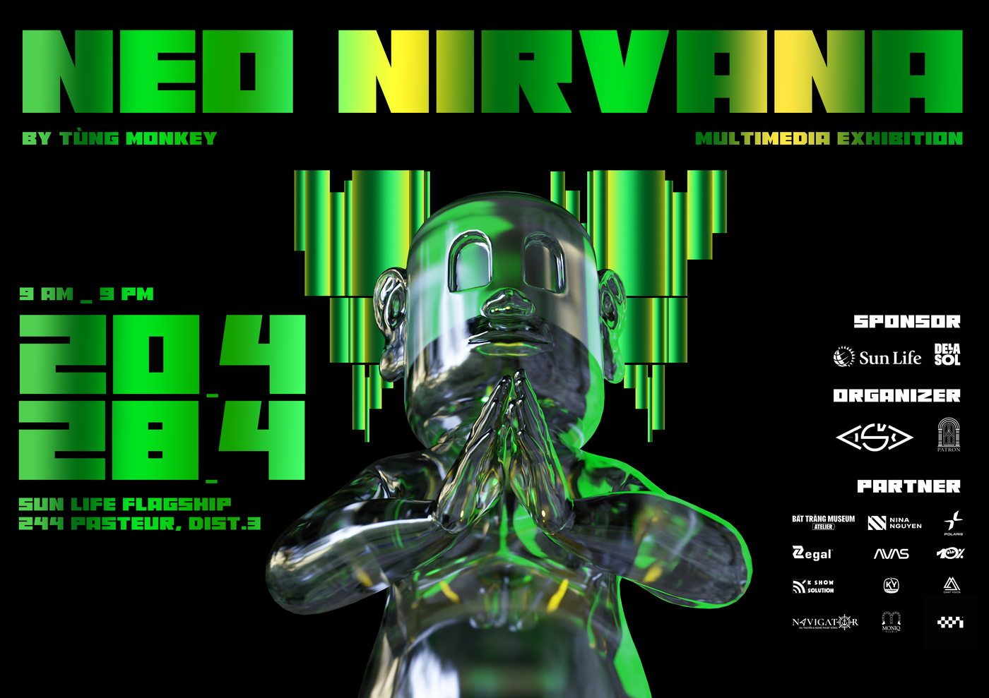 Triển lãm "NEO NIRVANA" của Tùng Monkey – Khi nghệ thuật trở thành hành trình chữa lành