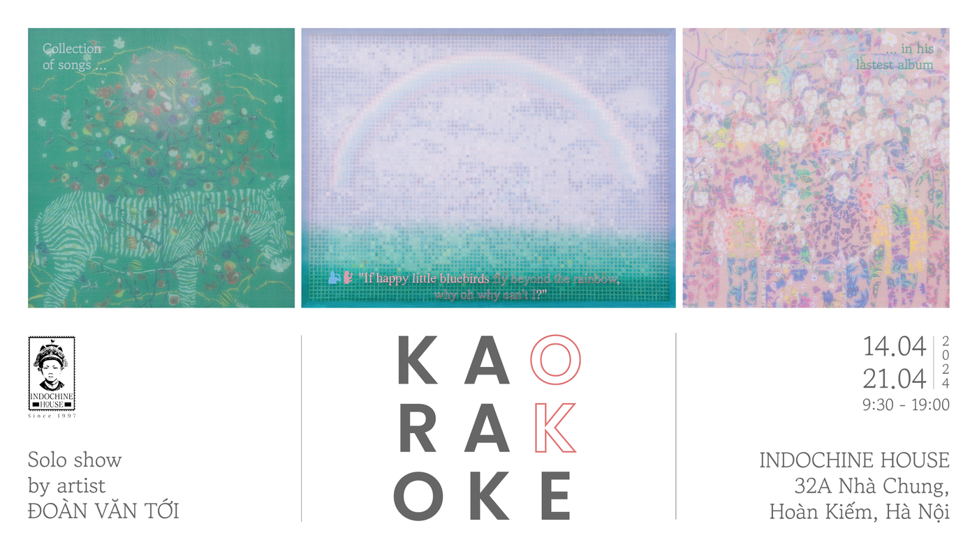 Khai mạc triển lãm nghệ thuật thị giác "Karaoke – Karaoke" của hoạ sĩ Đoàn Văn Tới