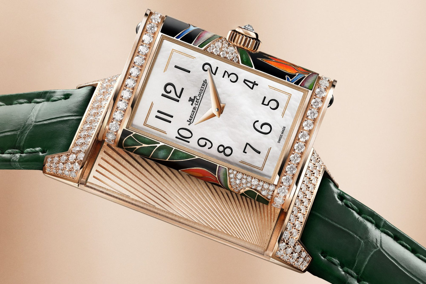 Lộng lẫy BST đồng hồ Reverso One  Precious Flowers của nhà chế tác Jaeger-LeCoultre