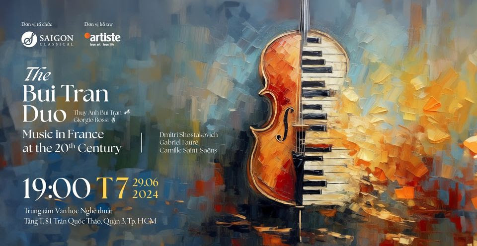 Saigon Classical mang đến những trải nghiệm âm nhạc đầy cảm xúc trong tháng 6-7