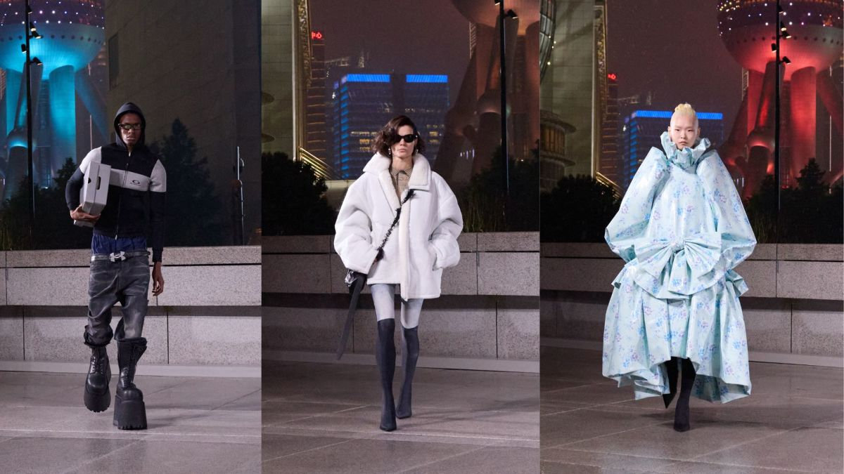 BST Balenciaga Xuân 2025: Những kiệt tác avant-garde từ cảm hứng kiến trúc đô thị